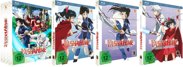 Yashahime: Princess Half-Demon - Staffel 1 - Vol.1-4 - Limited Edition - Blu-Ray