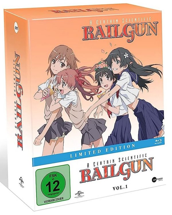 A Certain Scientific Railgun - Staffel 1 - Vol.1 - Limited Edition - Blu-Ray