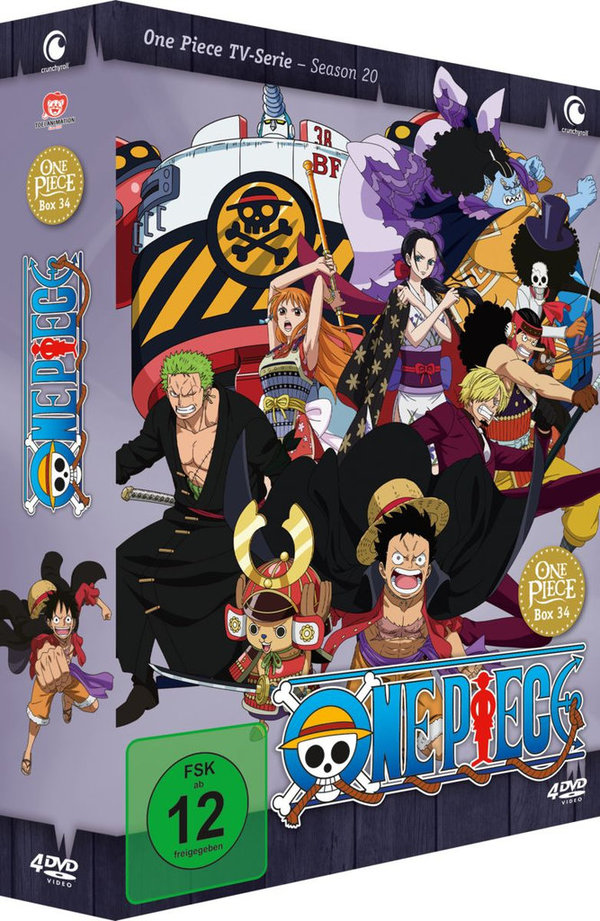 One Piece - TV Serie - Box 34 - Episoden 976-1000 - DVD