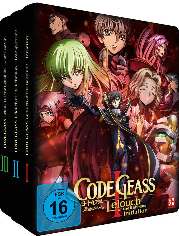Code Geass - Movie Trilogie - Bundle 1-3 - DVD