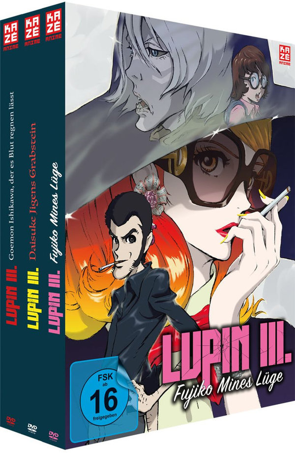 Lupin III. - Movie Bundle 1-3 - DVD