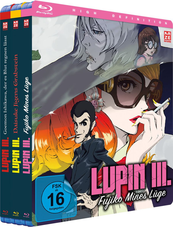 Lupin III. - Movie Bundle 1-3 - Blu-Ray