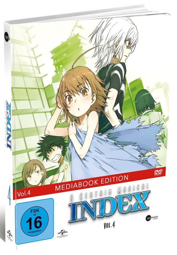 A Certain Magical Index - Staffel 1 - Vol.4 - Limited Edition - DVD
