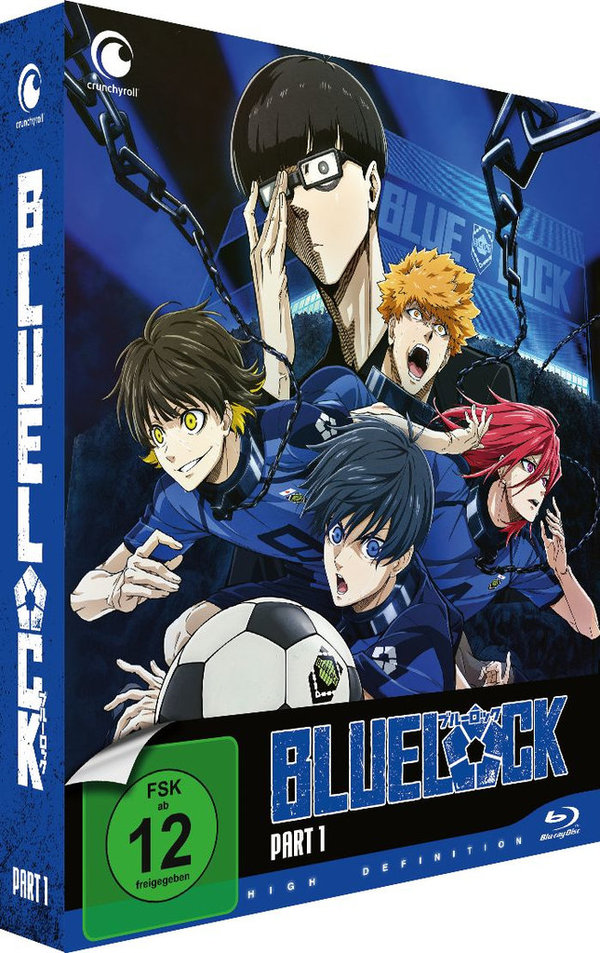 Blue Lock - Part 1 - Vol.1 + Sammelschuber - Limited Edition - Blu-Ray