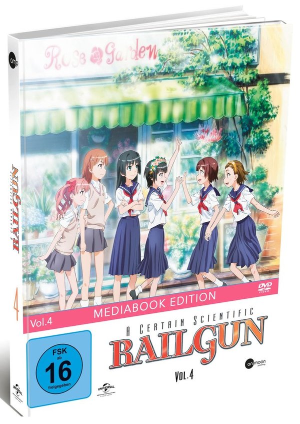 A Certain Scientific Railgun - Vol.4 - Limited Edition - DVD