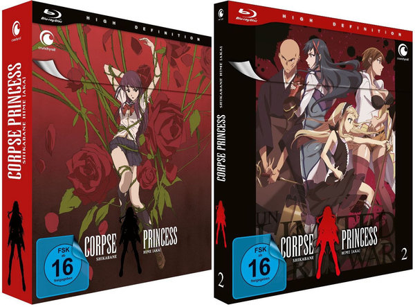 Corpse Princess - Staffel 1 - Vol.1-2 + Sammelschuber - Limited Edition - Blu-Ray